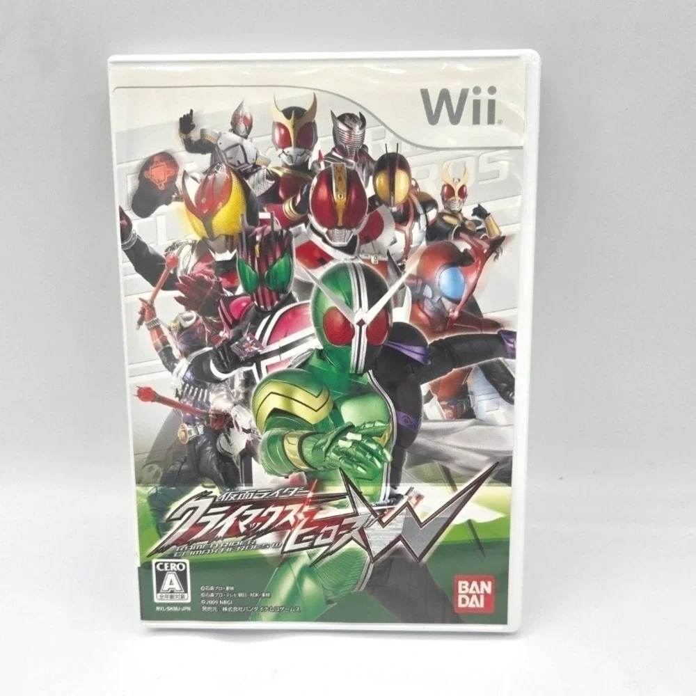 Kamen Rider Climax Heroes W - Wii (Japan‎ Import NTSC-J, Cero A) CIB